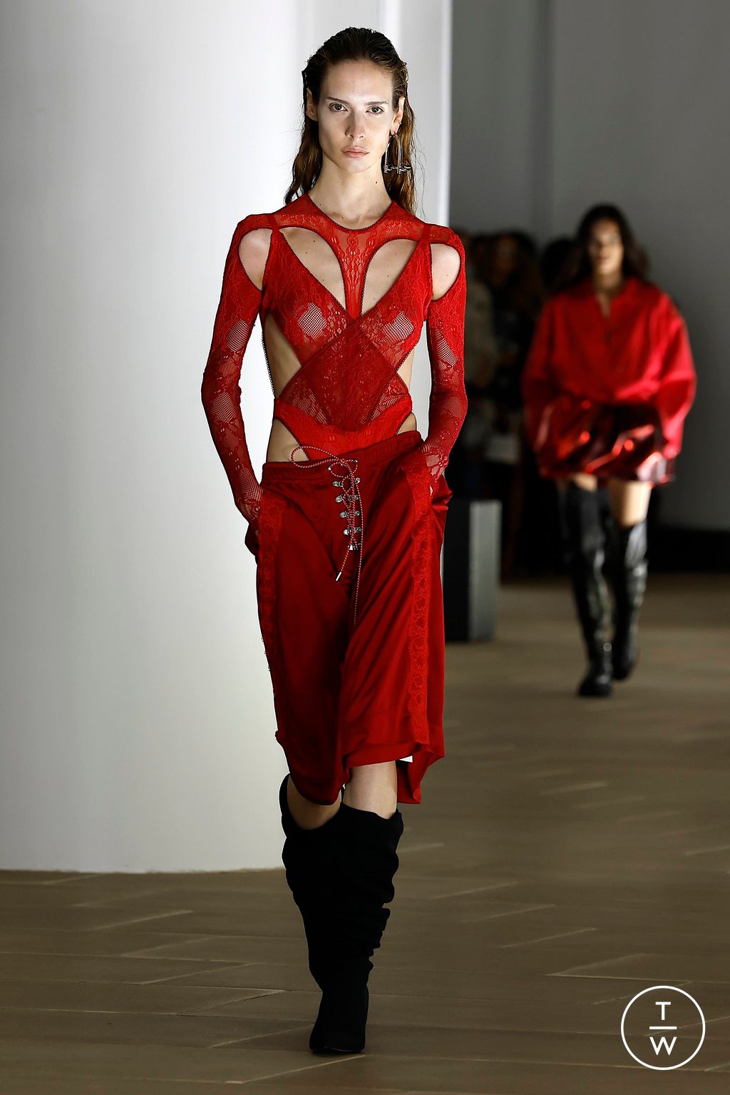 Fashion Week New York Spring/Summer 2024 look 37 from the Dion Lee collection womenswear