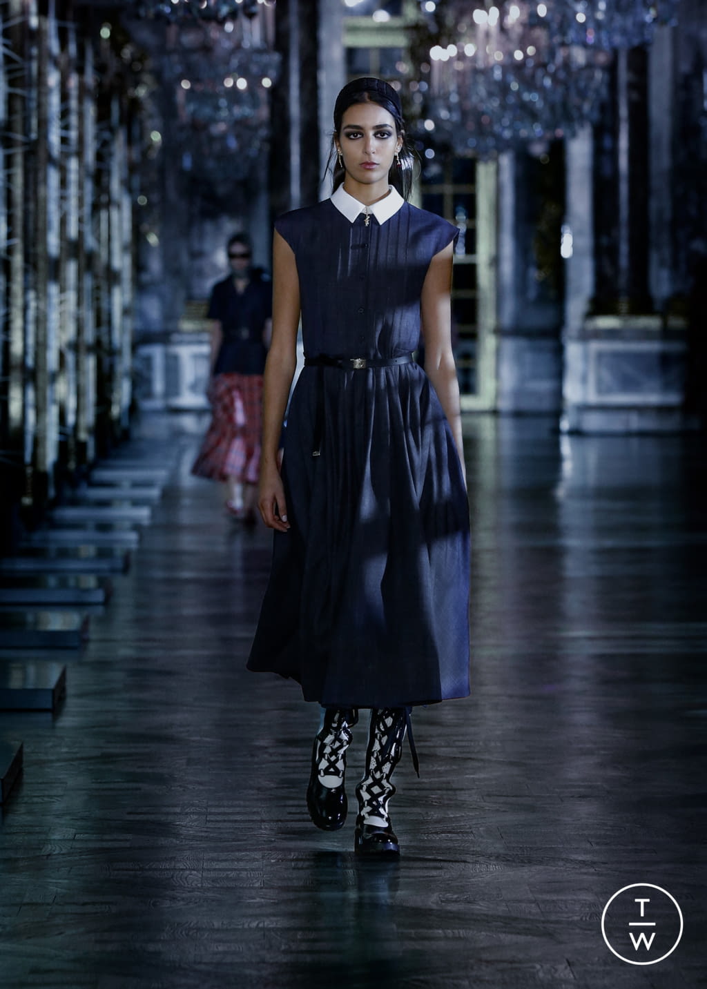 Fashion Week Paris Fall/Winter 2021 look 40 de la collection Christian Dior womenswear