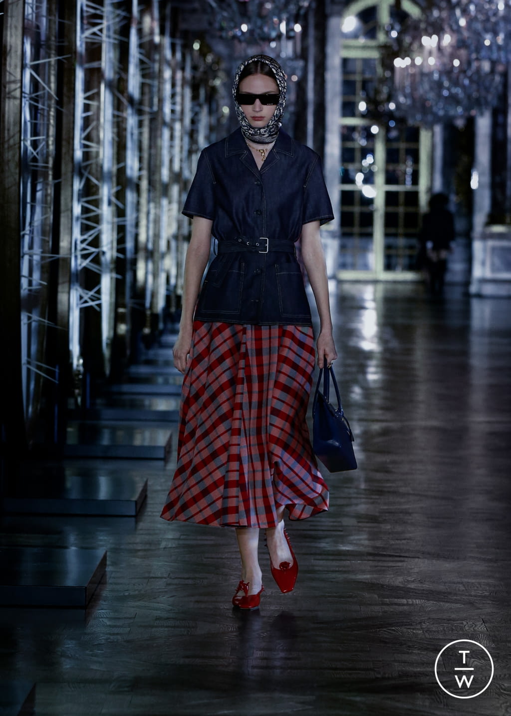 Fashion Week Paris Fall/Winter 2021 look 41 de la collection Christian Dior womenswear