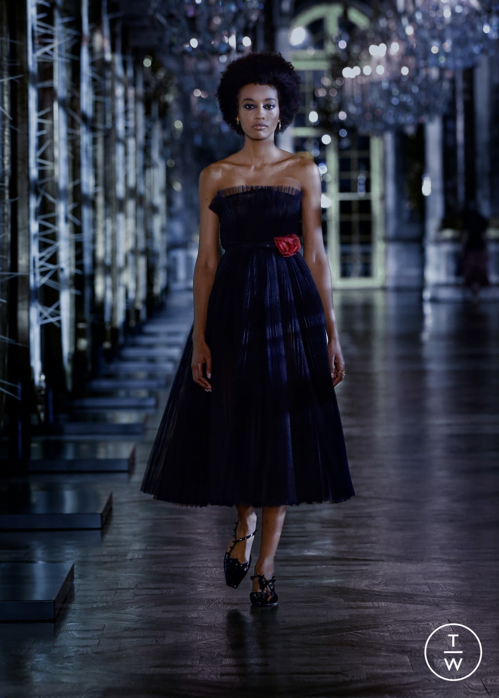 Fashion Week Paris Fall/Winter 2021 look 45 de la collection Christian Dior womenswear