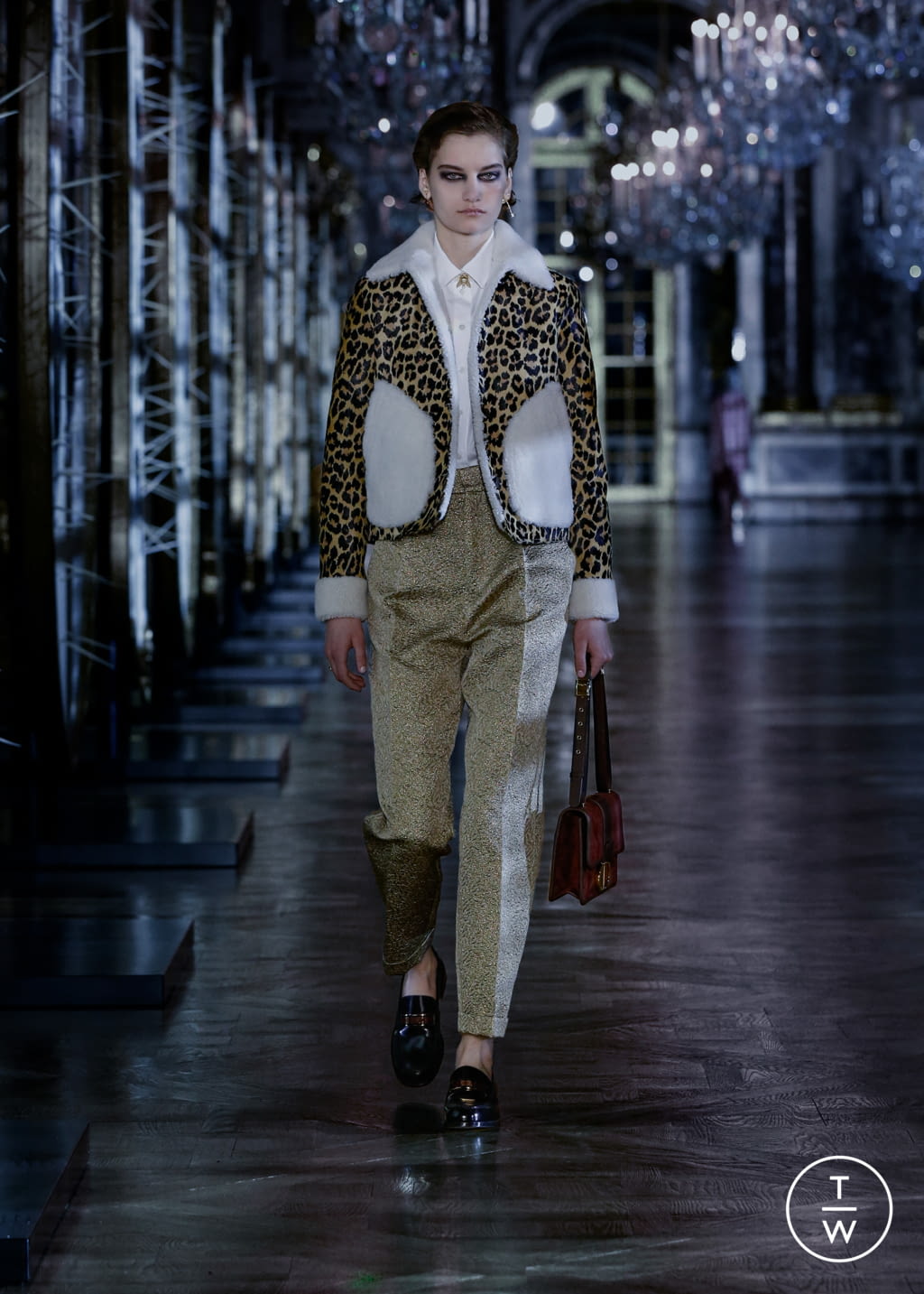 Fashion Week Paris Fall/Winter 2021 look 46 de la collection Christian Dior womenswear