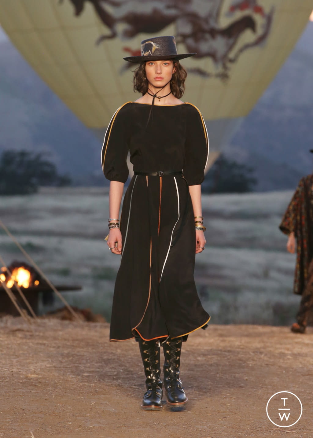 Fashion Week Paris Resort 2018 look 53 from the Christian Dior collection womenswear