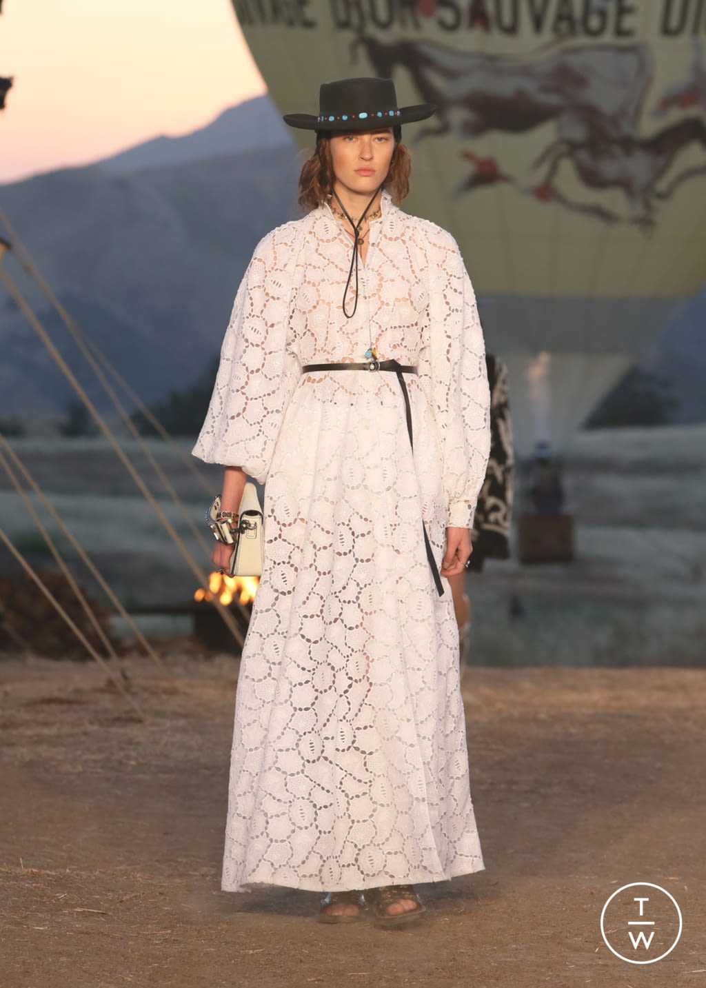 Fashion Week Paris Resort 2018 look 59 from the Christian Dior collection womenswear