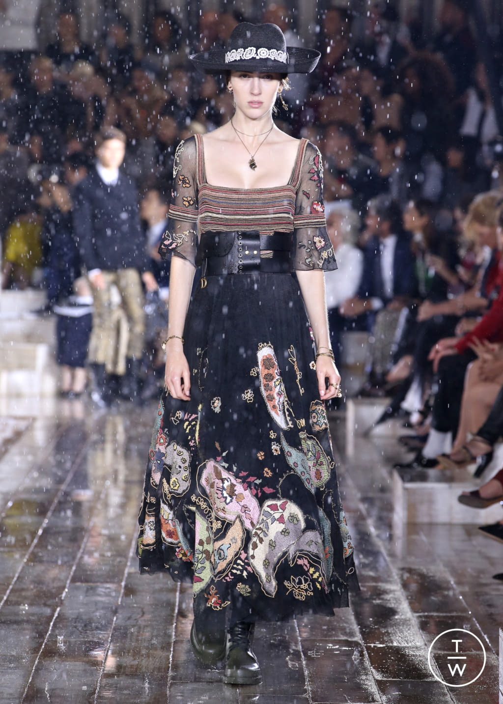 Fashion Week Paris Resort 2019 look 23 from the Christian Dior collection womenswear
