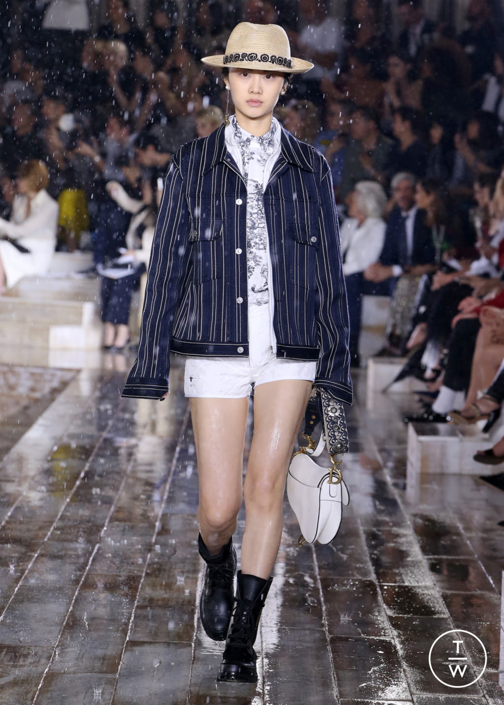 Fashion Week Paris Resort 2019 look 37 from the Christian Dior collection 女装