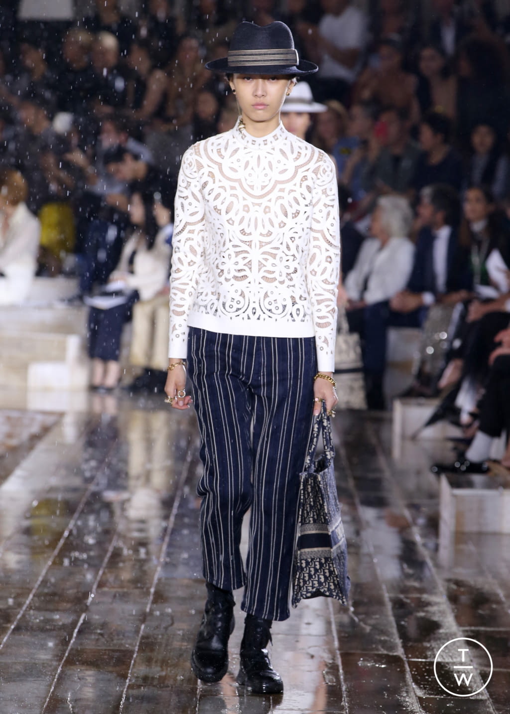 Fashion Week Paris Resort 2019 look 38 from the Christian Dior collection 女装