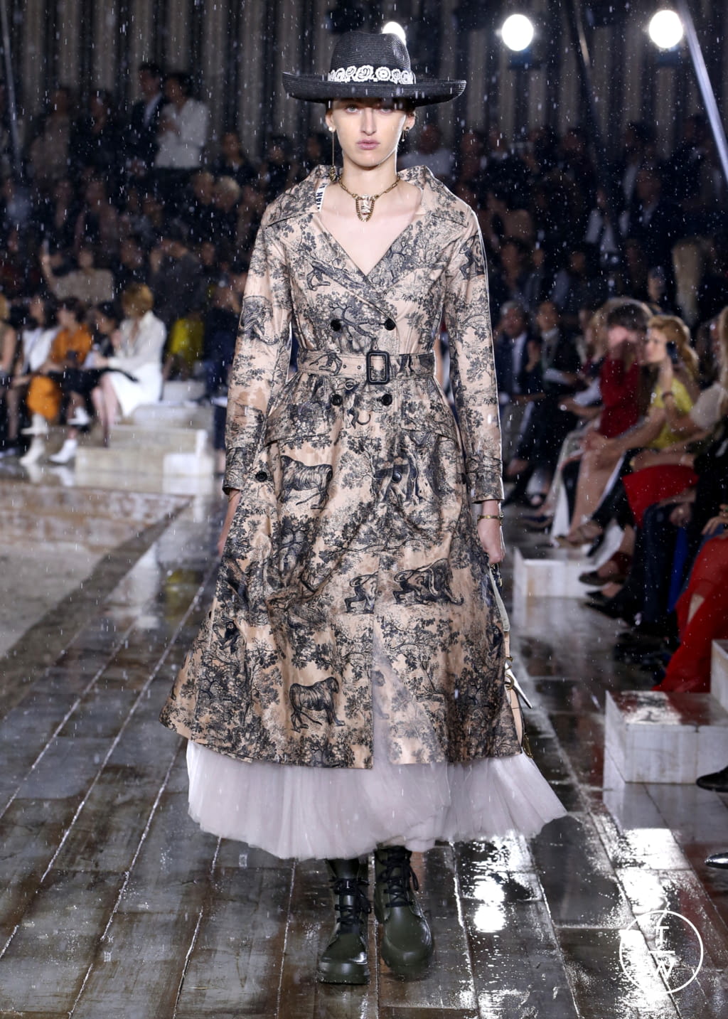 Fashion Week Paris Resort 2019 look 46 from the Christian Dior collection 女装
