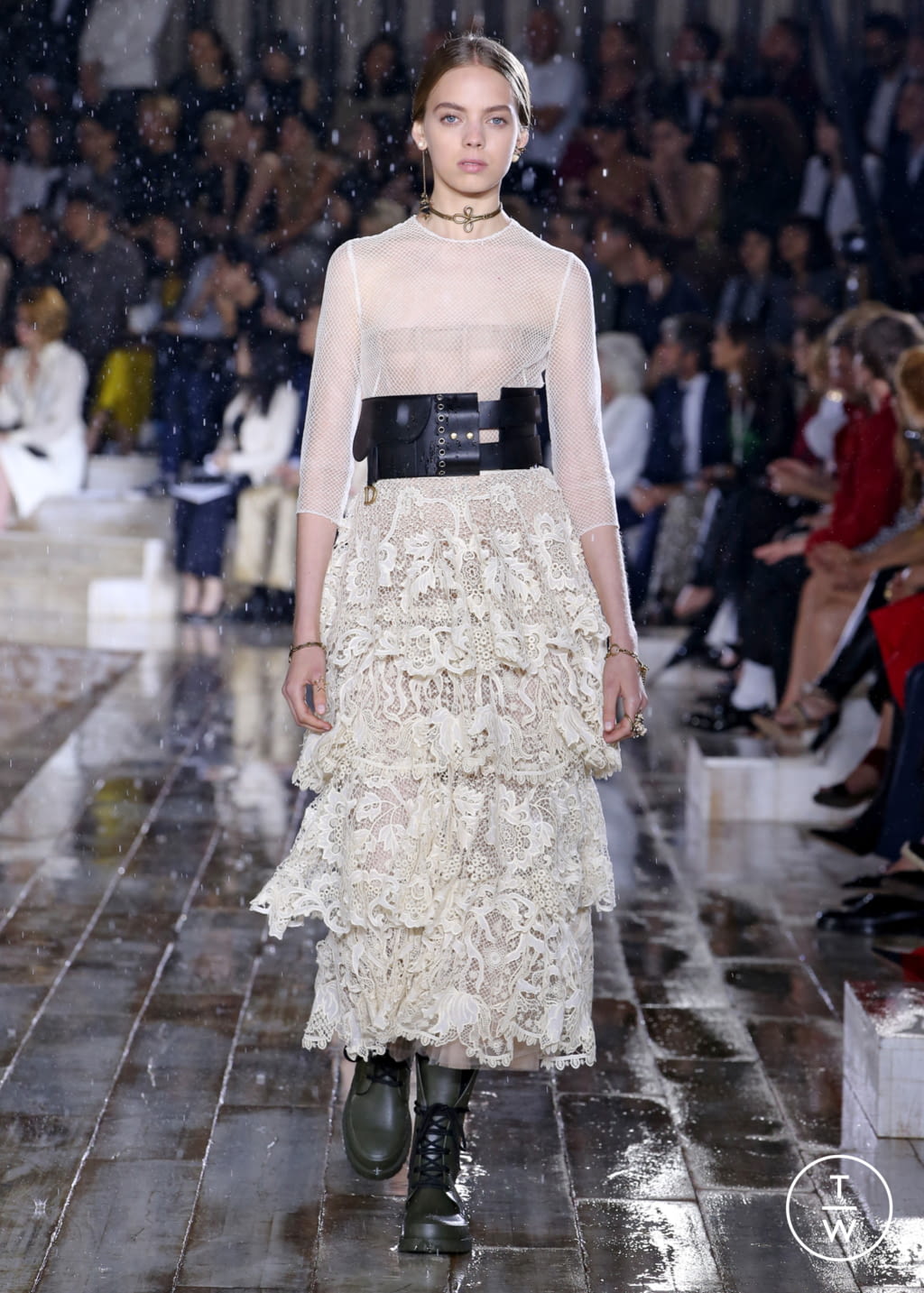 Fashion Week Paris Resort 2019 look 72 from the Christian Dior collection 女装