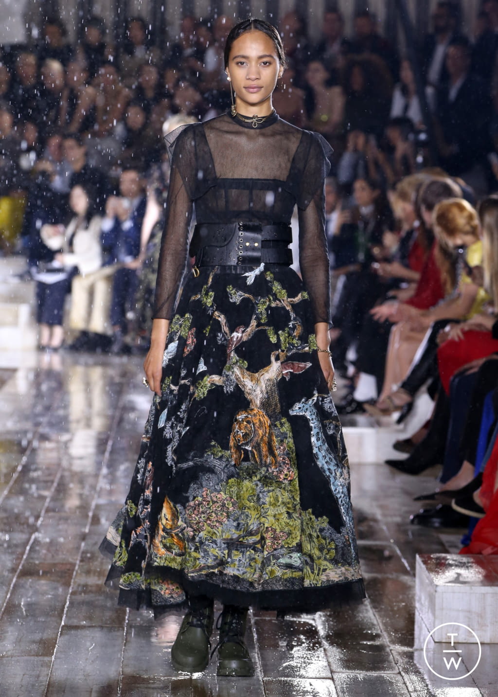 Fashion Week Paris Resort 2019 look 81 from the Christian Dior collection womenswear
