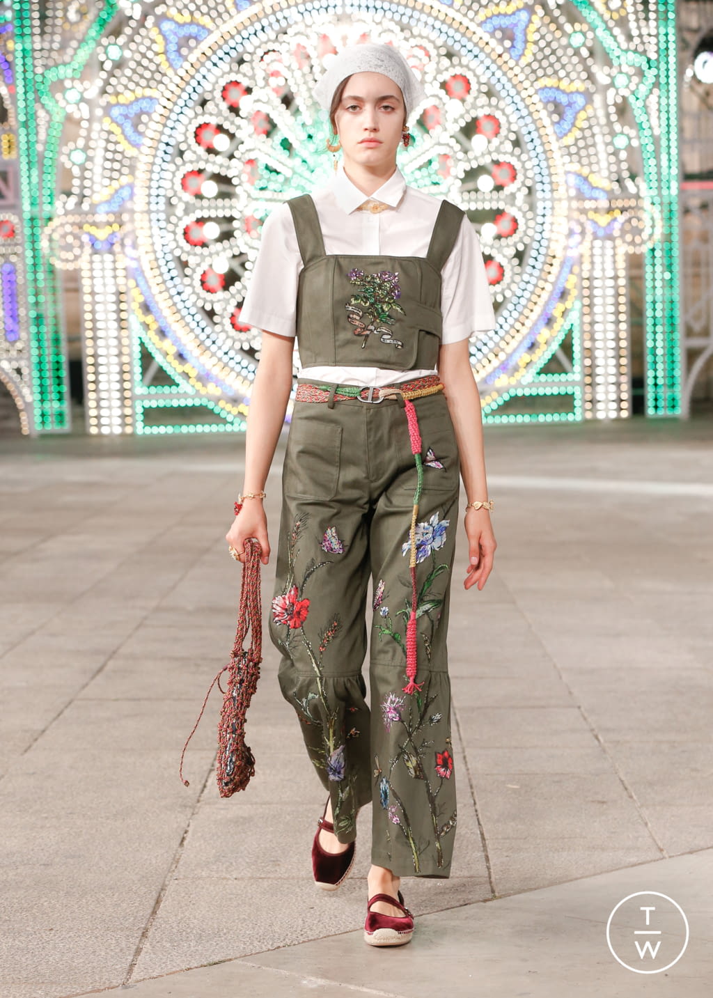 Fashion Week Paris Resort 2021 look 38 from the Christian Dior collection womenswear
