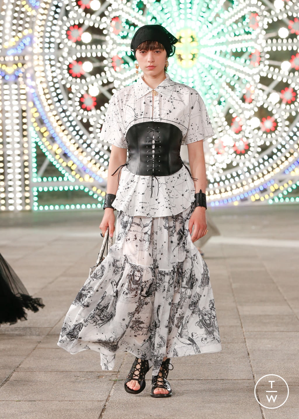 Fashion Week Paris Resort 2021 look 62 from the Christian Dior collection womenswear