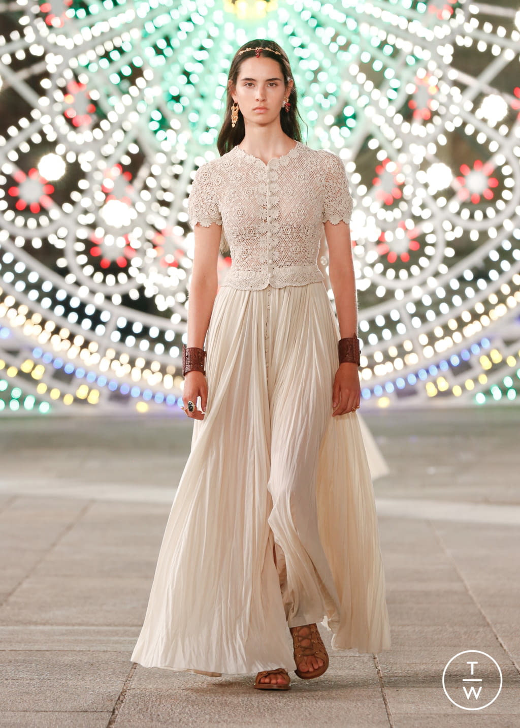 Fashion Week Paris Resort 2021 look 79 from the Christian Dior collection womenswear
