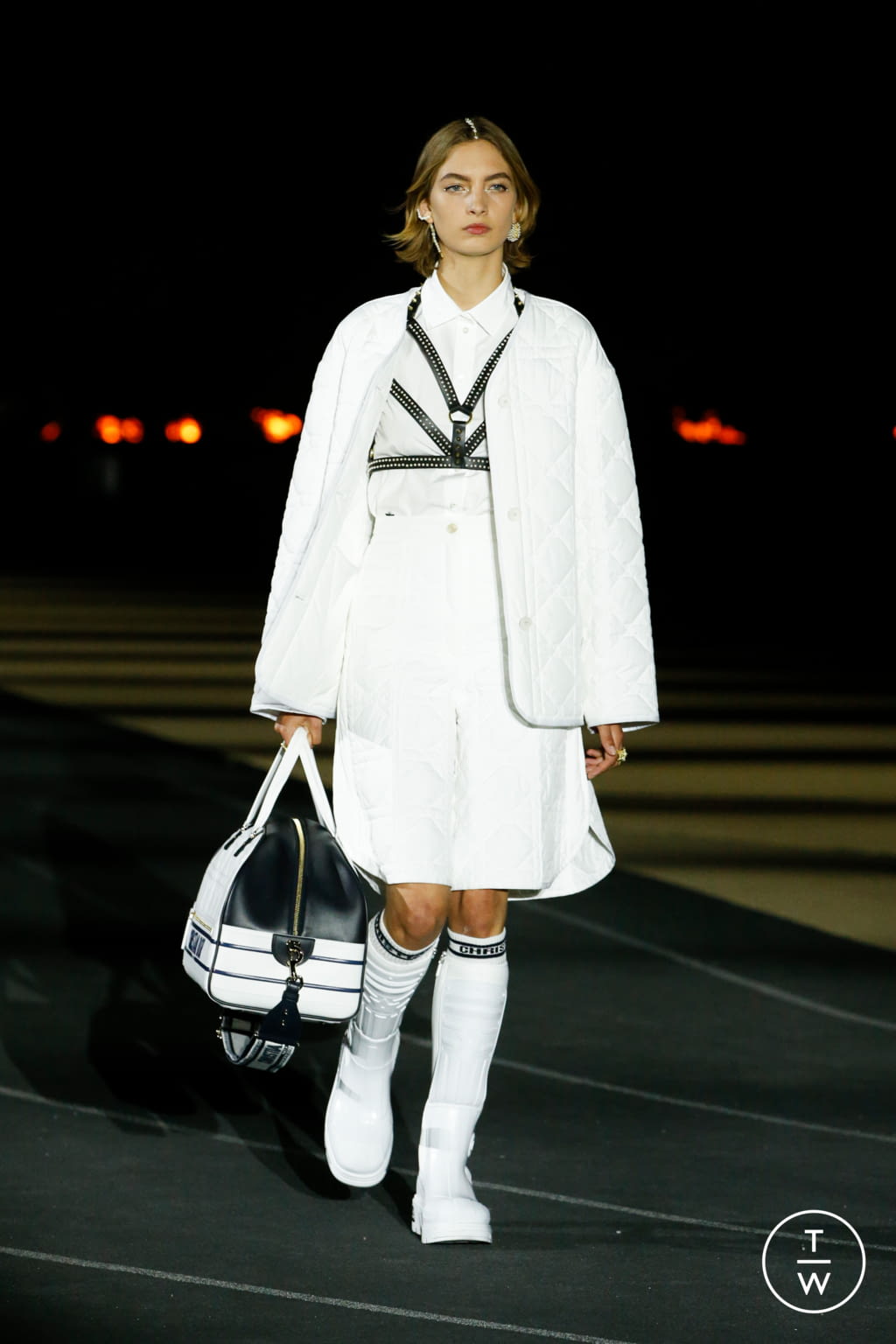Fashion Week Paris Resort 2022 look 5 from the Christian Dior collection womenswear