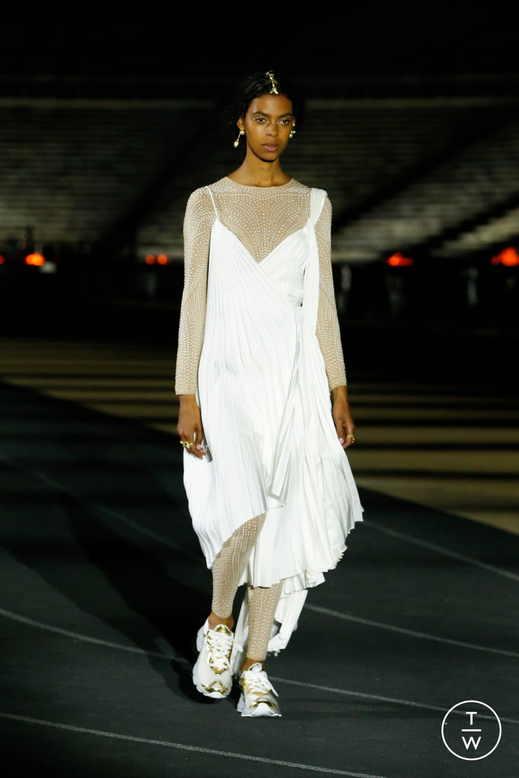 Fashion Week Paris Resort 2022 look 42 de la collection Christian Dior womenswear