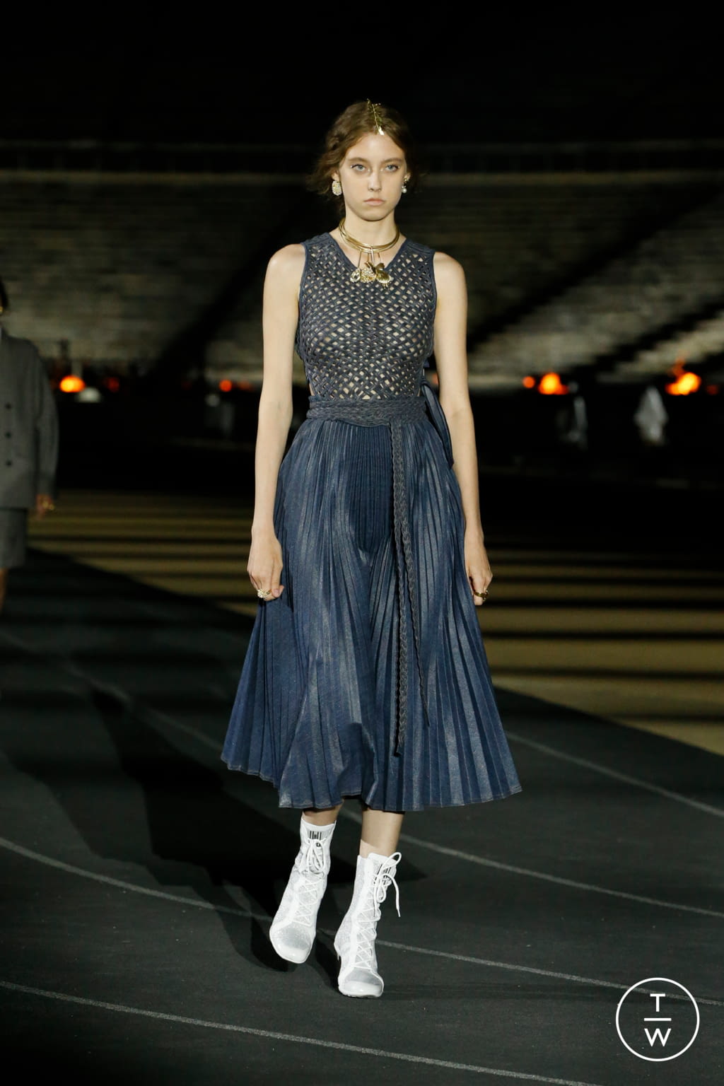 Fashion Week Paris Resort 2022 look 58 de la collection Christian Dior womenswear
