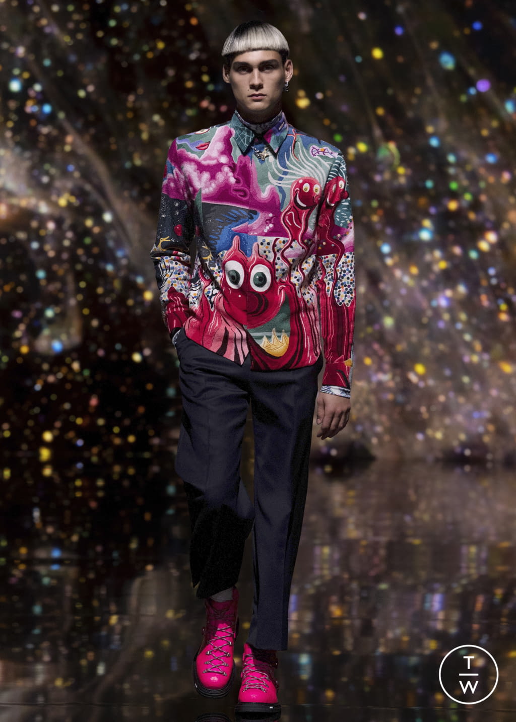 Fashion Week Paris Pre-Fall 2021 look 17 from the Dior Men collection menswear