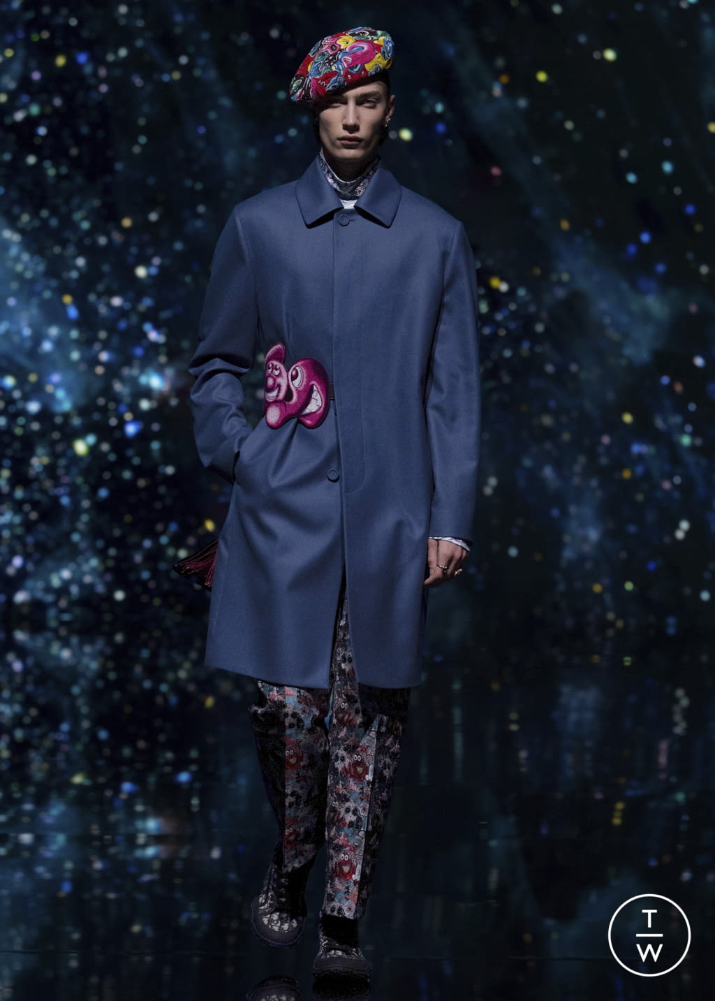 Fashion Week Paris Pre-Fall 2021 look 18 from the Dior Men collection menswear