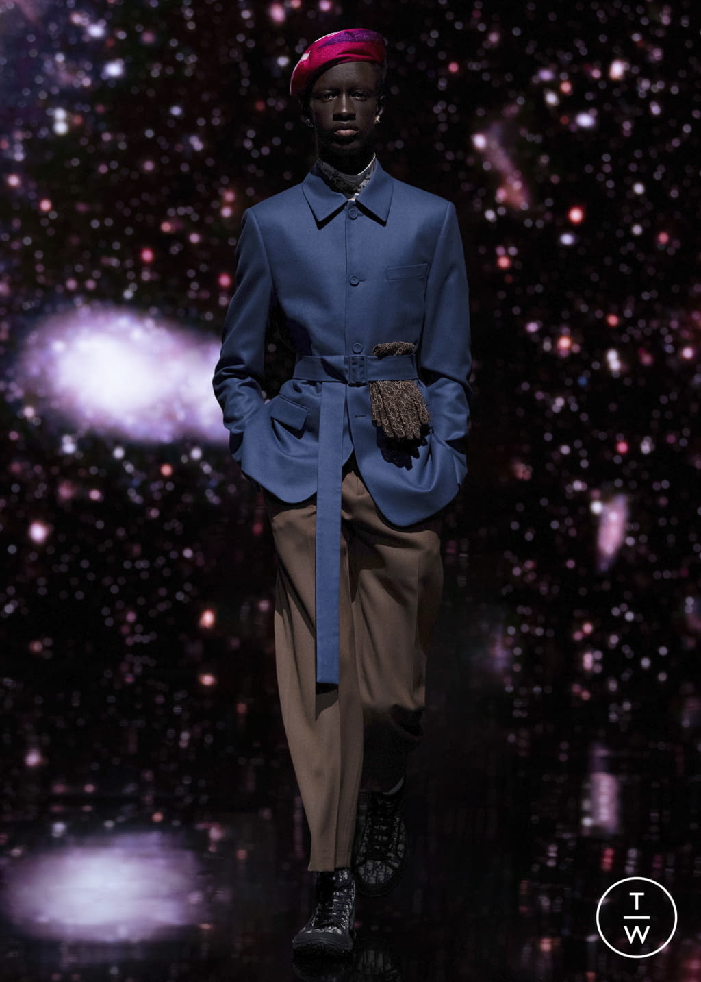 Fashion Week Paris Pre-Fall 2021 look 21 from the Dior Men collection 男装