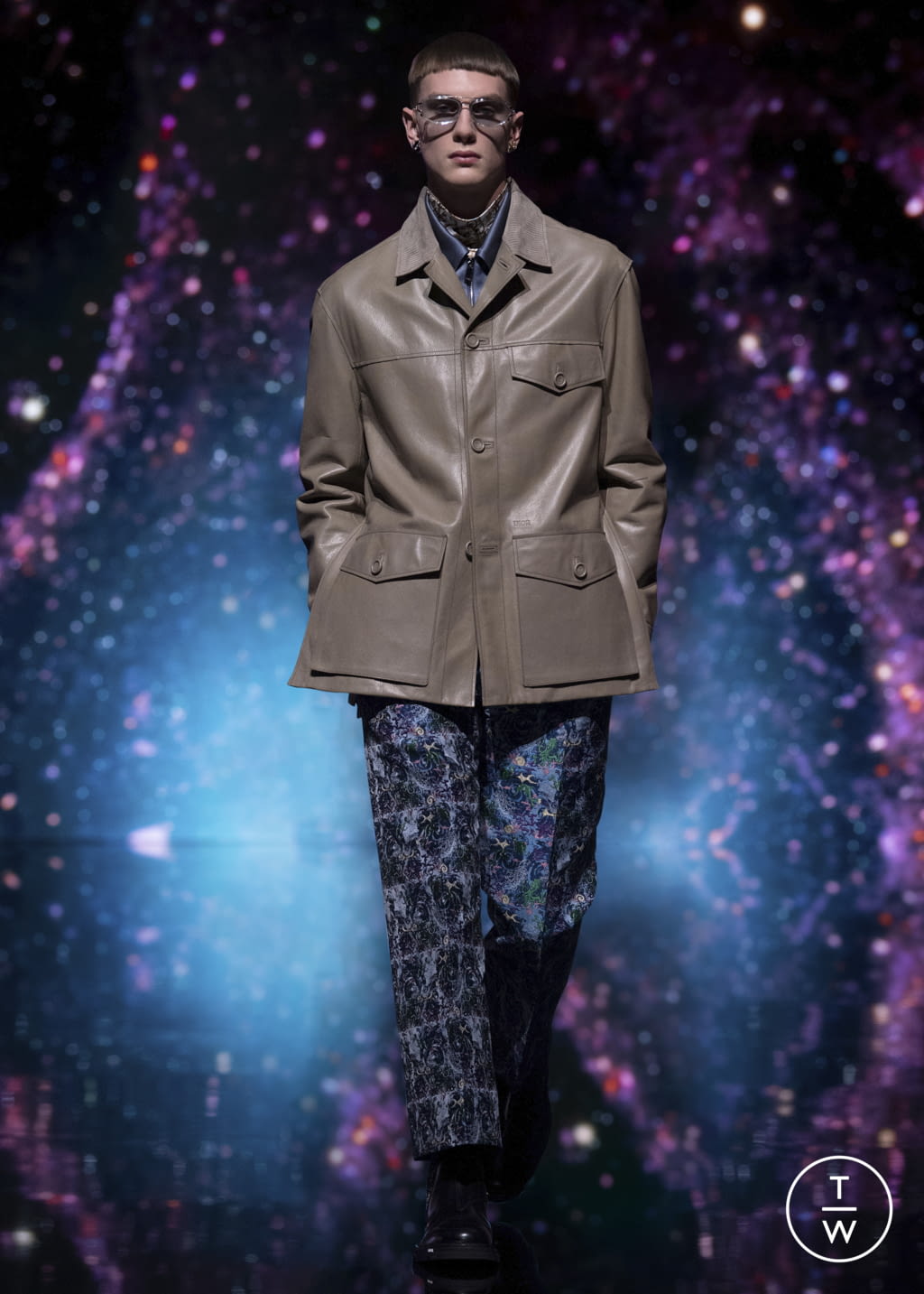 Fashion Week Paris Pre-Fall 2021 look 28 from the Dior Men collection 男装