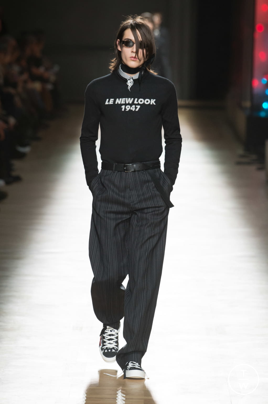 Fashion Week Paris Fall/Winter 2018 look 46 from the Dior Men collection menswear