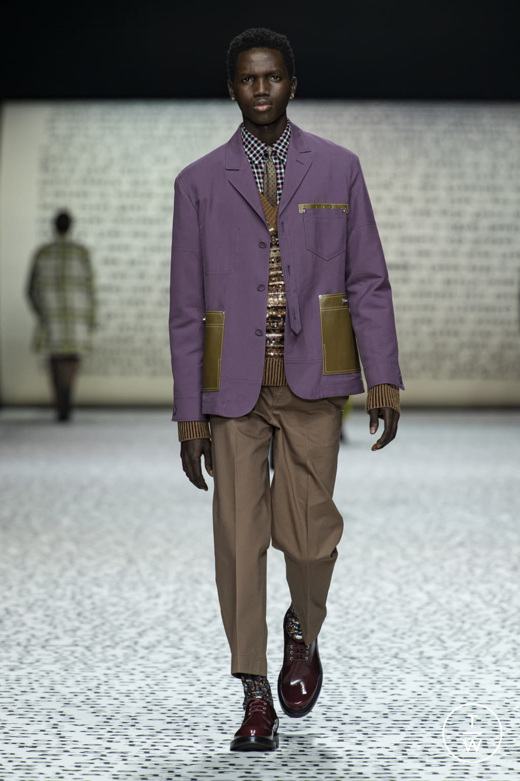 Fashion Week Paris Pre-Fall 2022 look 10 from the Dior Men collection menswear