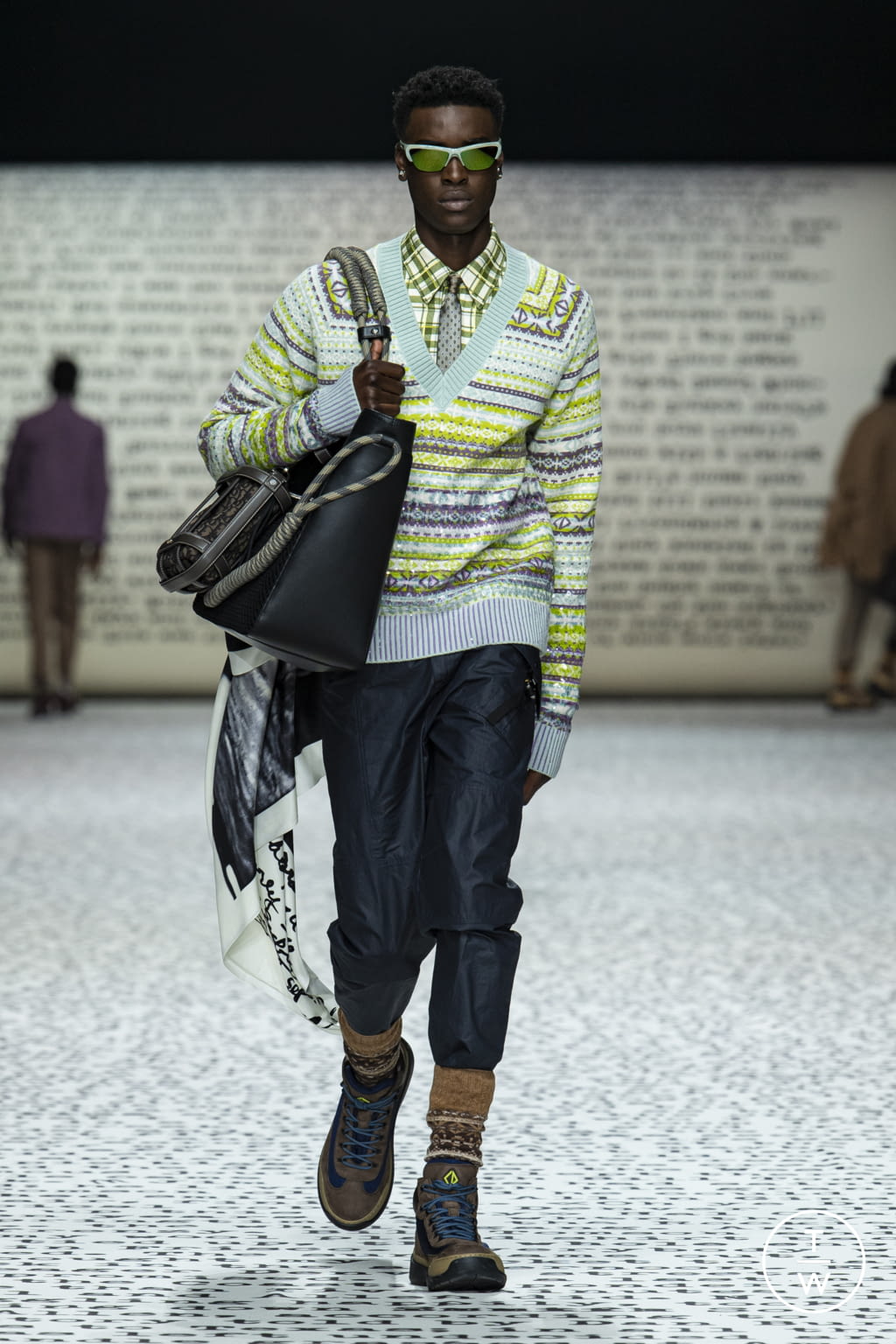 Fashion Week Paris Pre-Fall 2022 look 13 de la collection Dior Men menswear