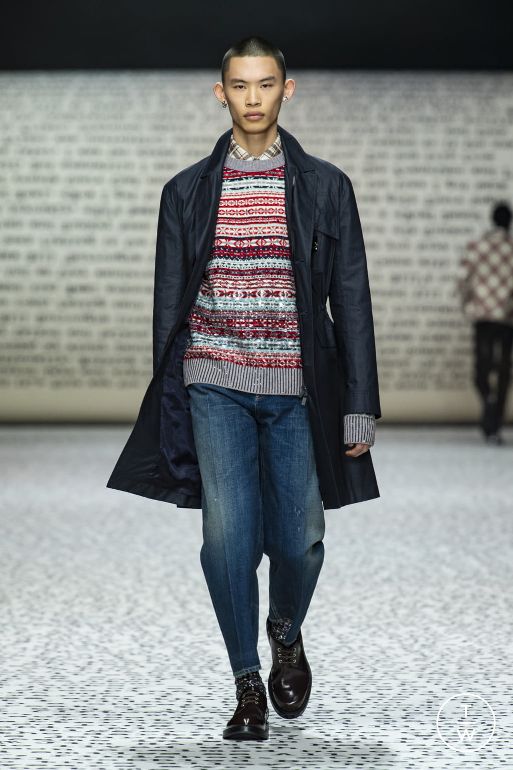 Fashion Week Paris Pre-Fall 2022 look 27 from the Dior Men collection 男装