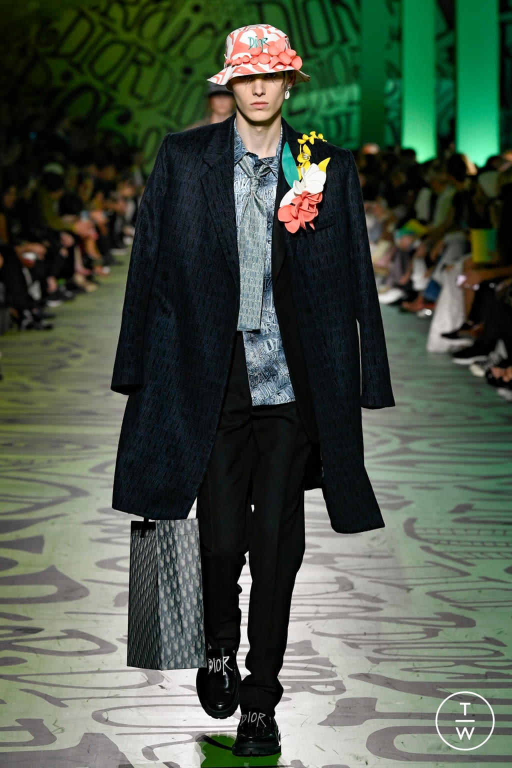 Fashion Week Paris Pre-Fall 2020 look 12 from the Dior Men collection menswear