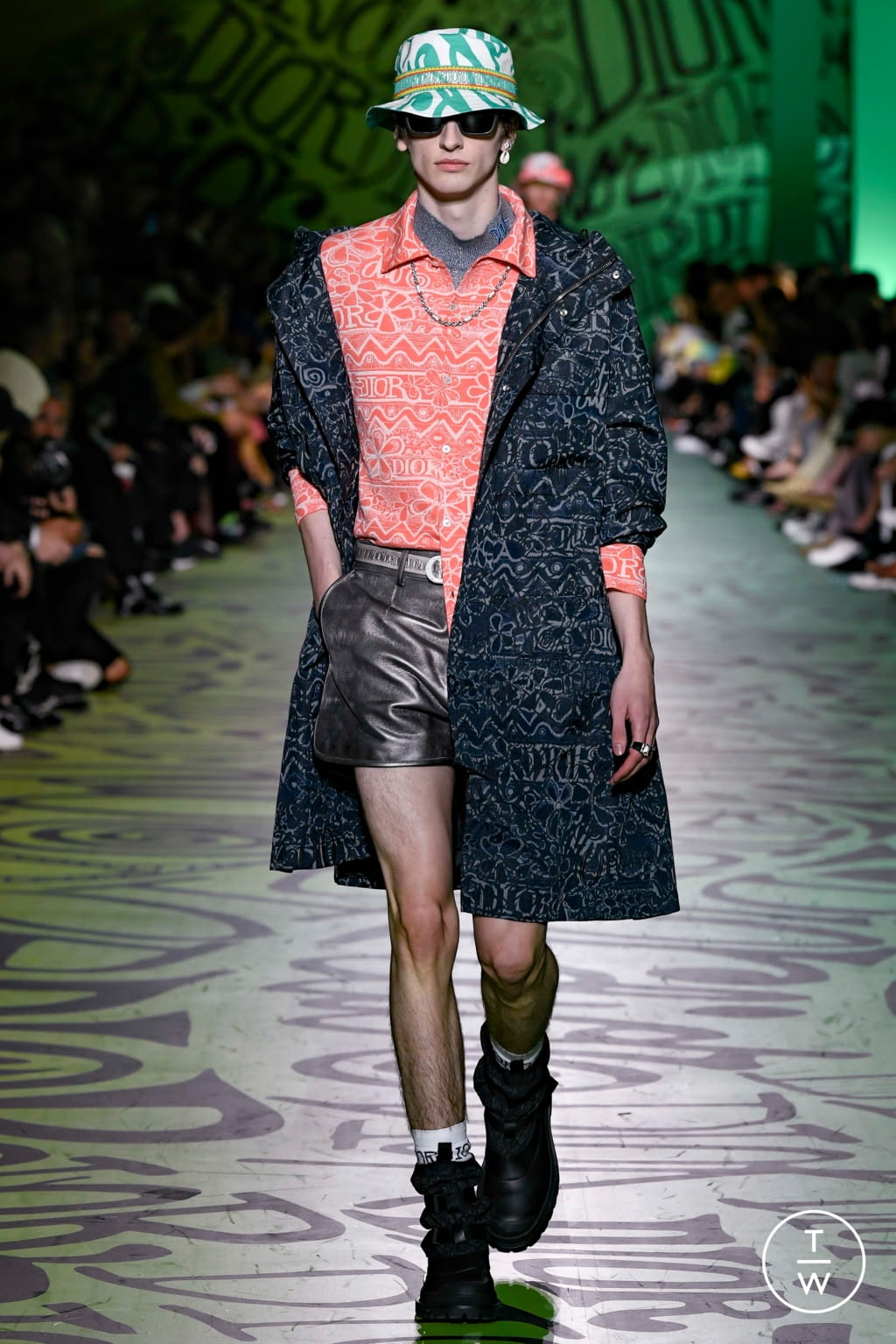 Fashion Week Paris Pre-Fall 2020 look 19 from the Dior Men collection 男装