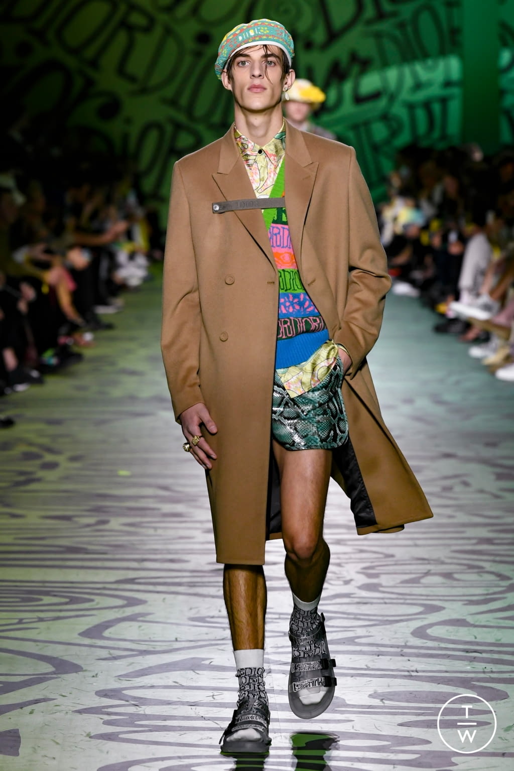 Fashion Week Paris Pre-Fall 2020 look 2 de la collection Dior Men menswear