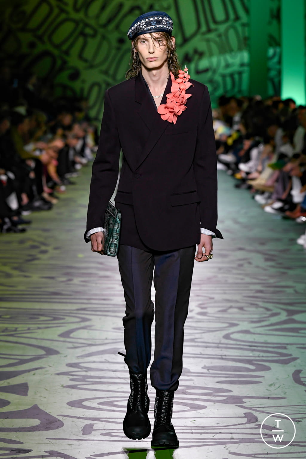 Fashion Week Paris Pre-Fall 2020 look 21 de la collection Dior Men menswear