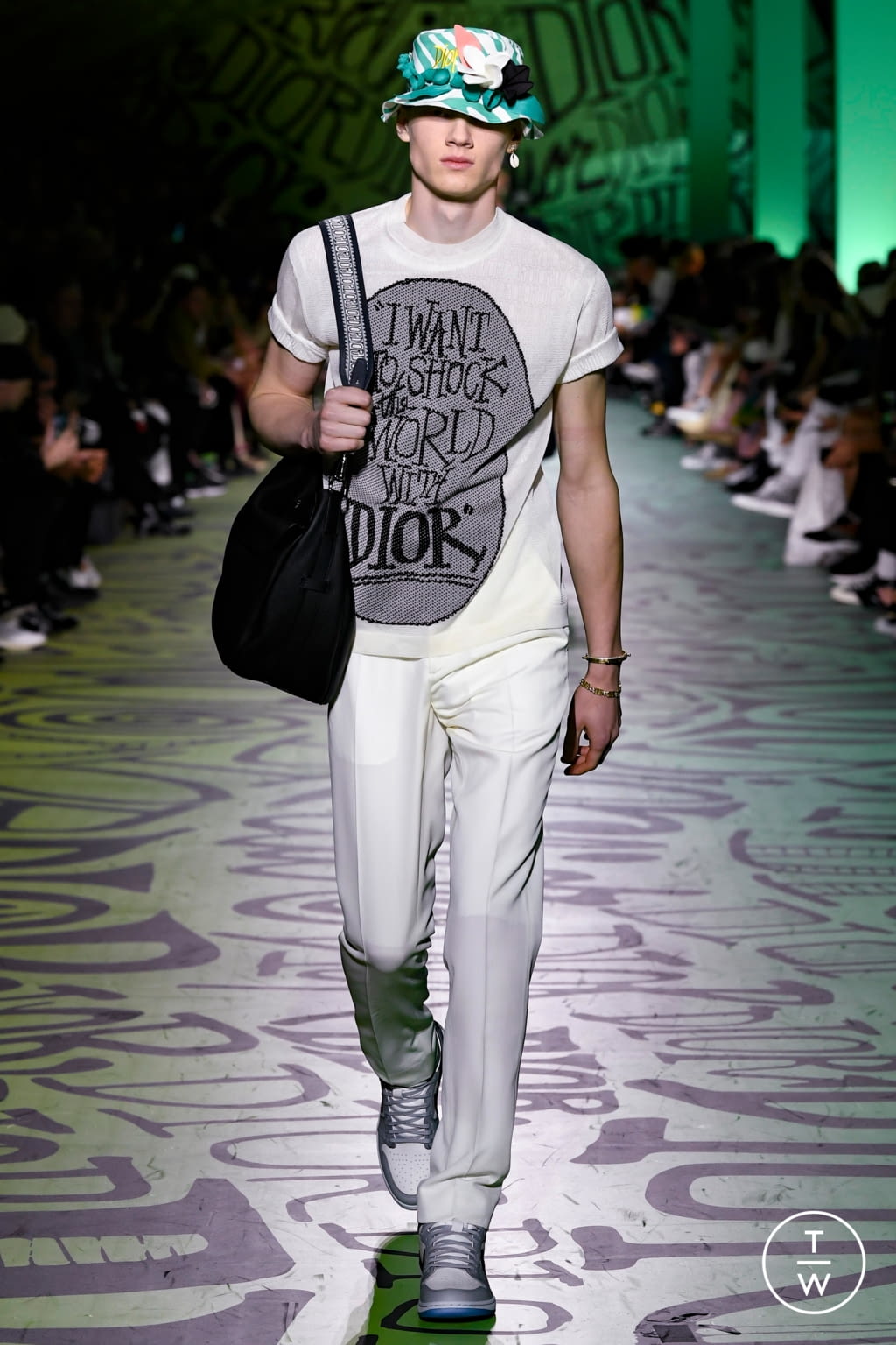 Fashion Week Paris Pre-Fall 2020 look 41 from the Dior Men collection 男装