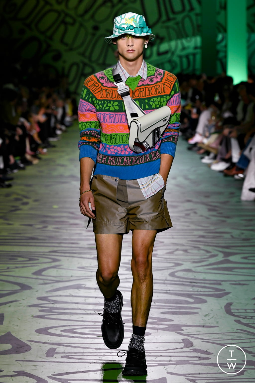Fashion Week Paris Pre-Fall 2020 look 5 de la collection Dior Men menswear