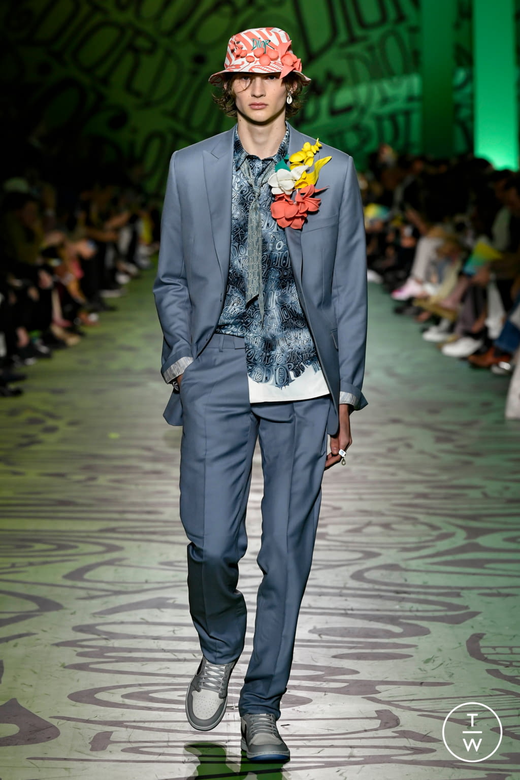 Fashion Week Paris Pre-Fall 2020 look 6 de la collection Dior Men menswear