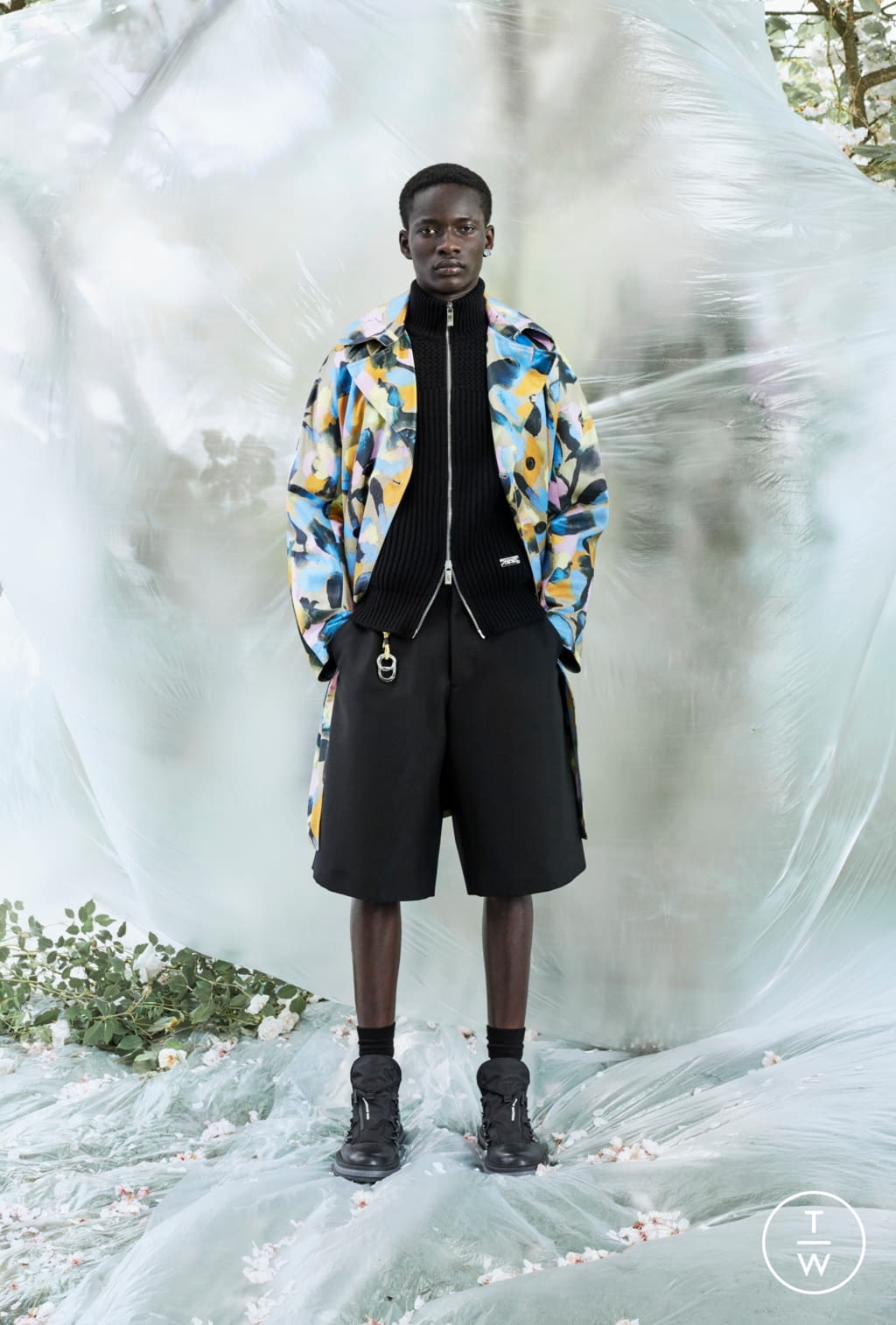 Fashion Week Paris Resort 2020 look 15 from the Dior Men collection 男装
