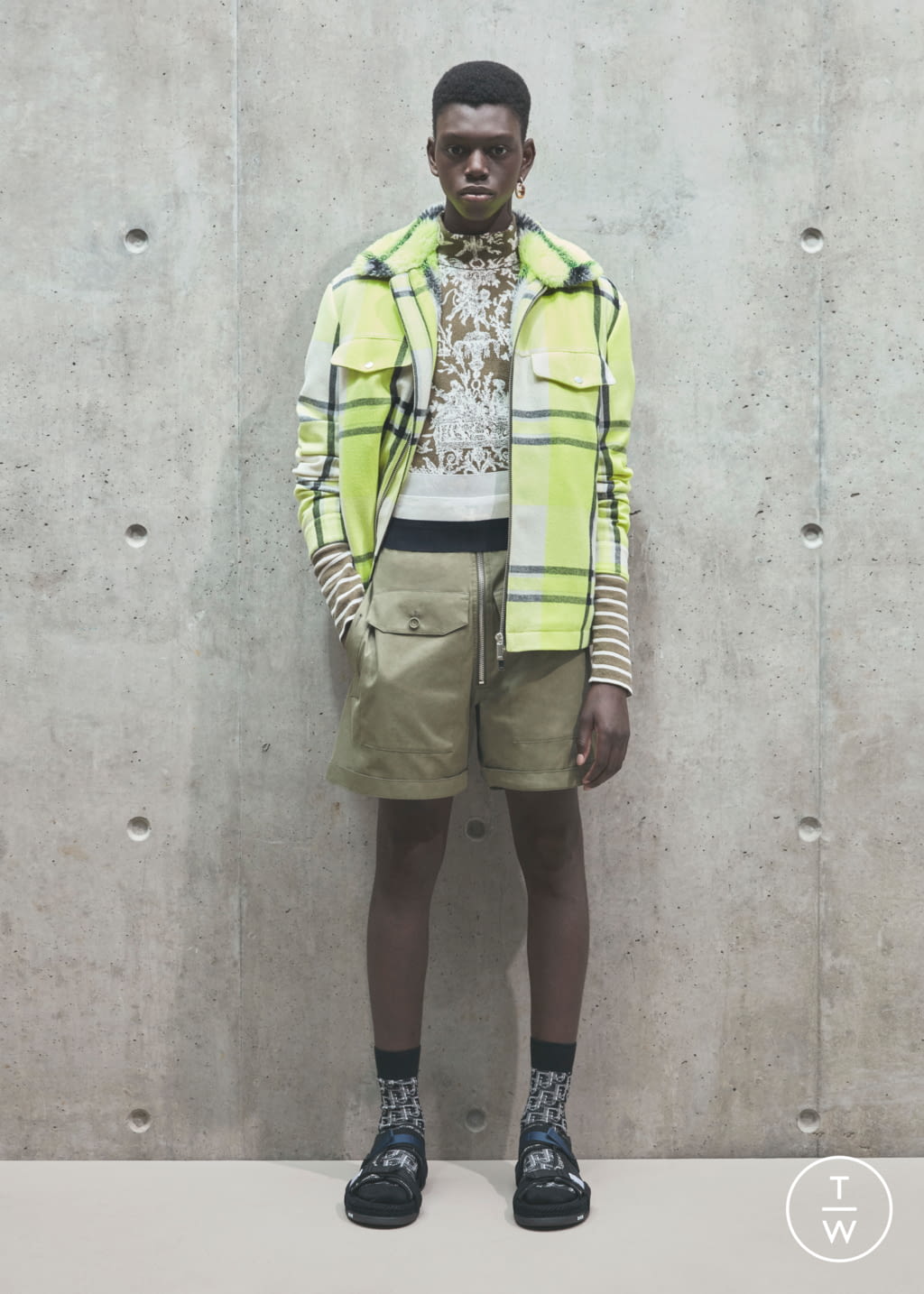 Fashion Week Paris Spring/Summer 2021 look 24 de la collection Dior Men menswear
