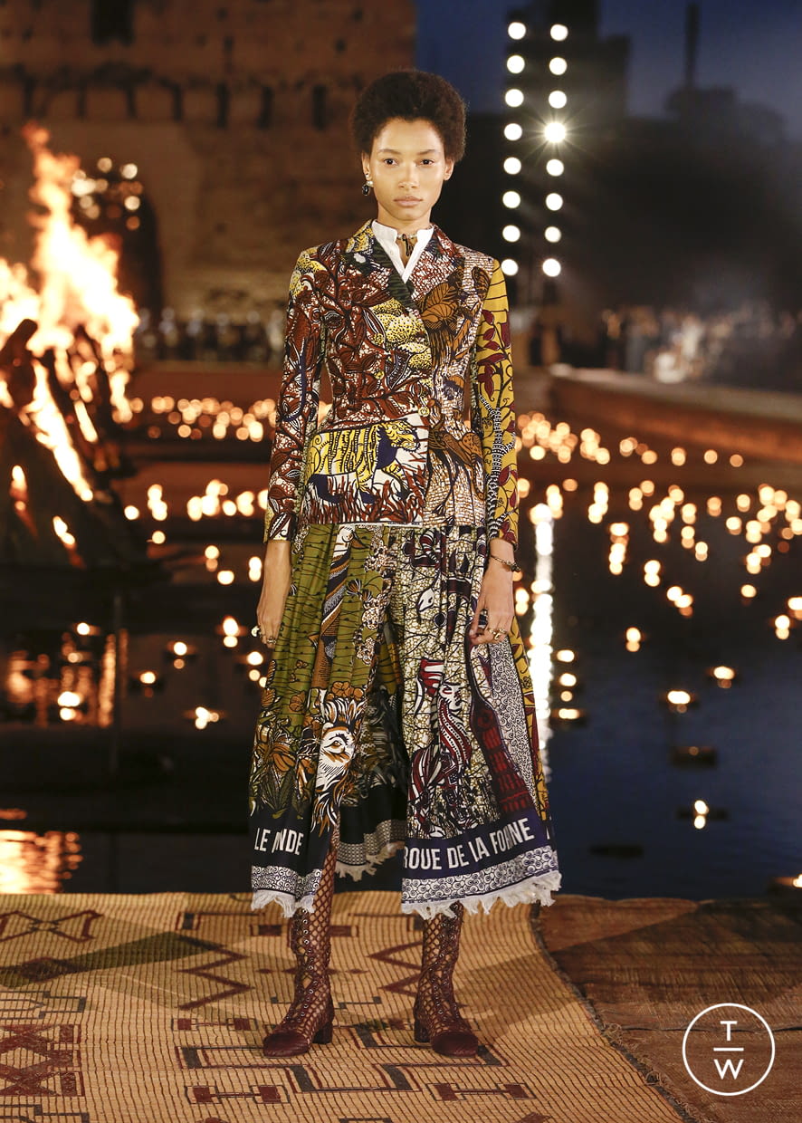 Fashion Week Paris Resort 2020 look 5 from the Christian Dior collection womenswear