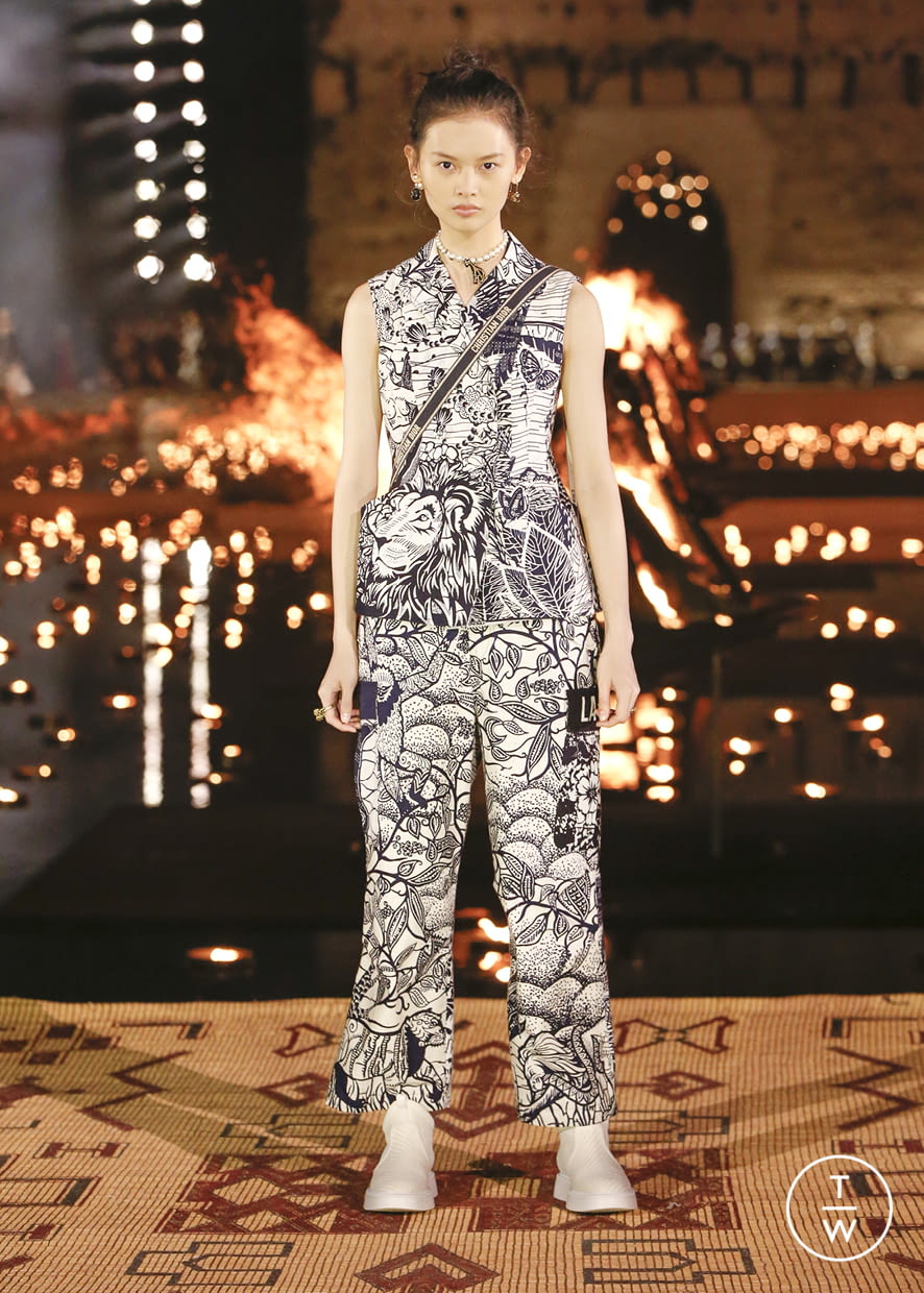 Fashion Week Paris Resort 2020 look 85 de la collection Christian Dior womenswear