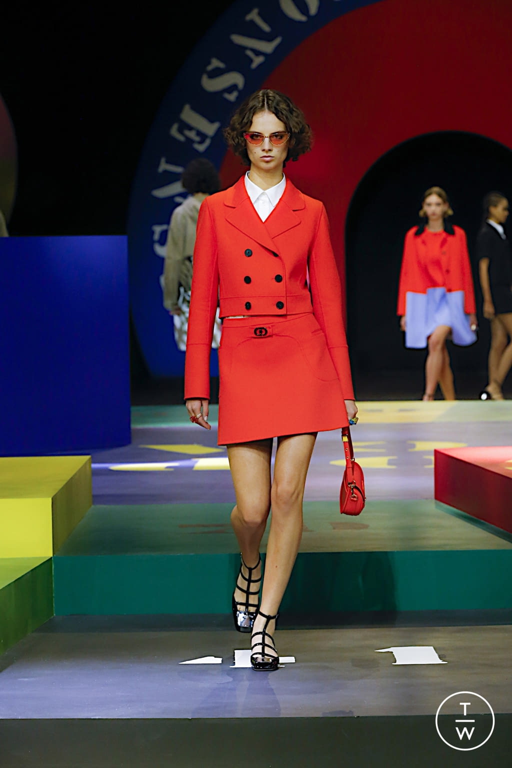 Fashion Week Paris Spring/Summer 2022 look 13 de la collection Christian Dior womenswear