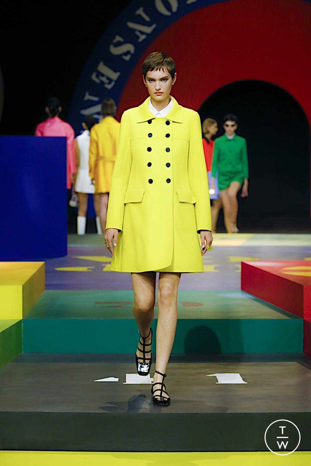Fashion Week Paris Spring/Summer 2022 look 16 de la collection Christian Dior womenswear
