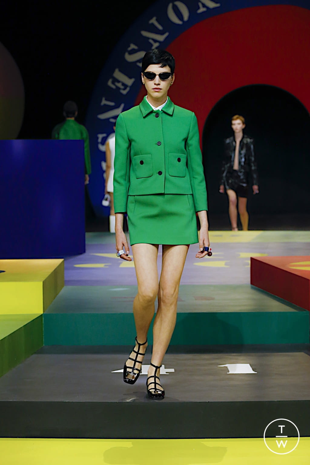 Fashion Week Paris Spring/Summer 2022 look 17 de la collection Christian Dior womenswear