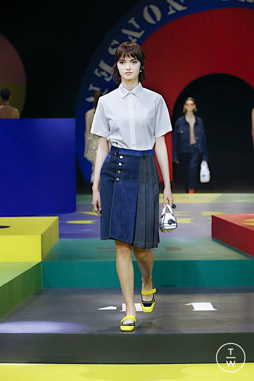 Fashion Week Paris Spring/Summer 2022 look 20 de la collection Christian Dior womenswear
