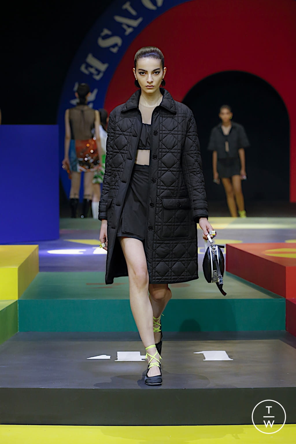 Fashion Week Paris Spring/Summer 2022 look 28 from the Christian Dior collection womenswear