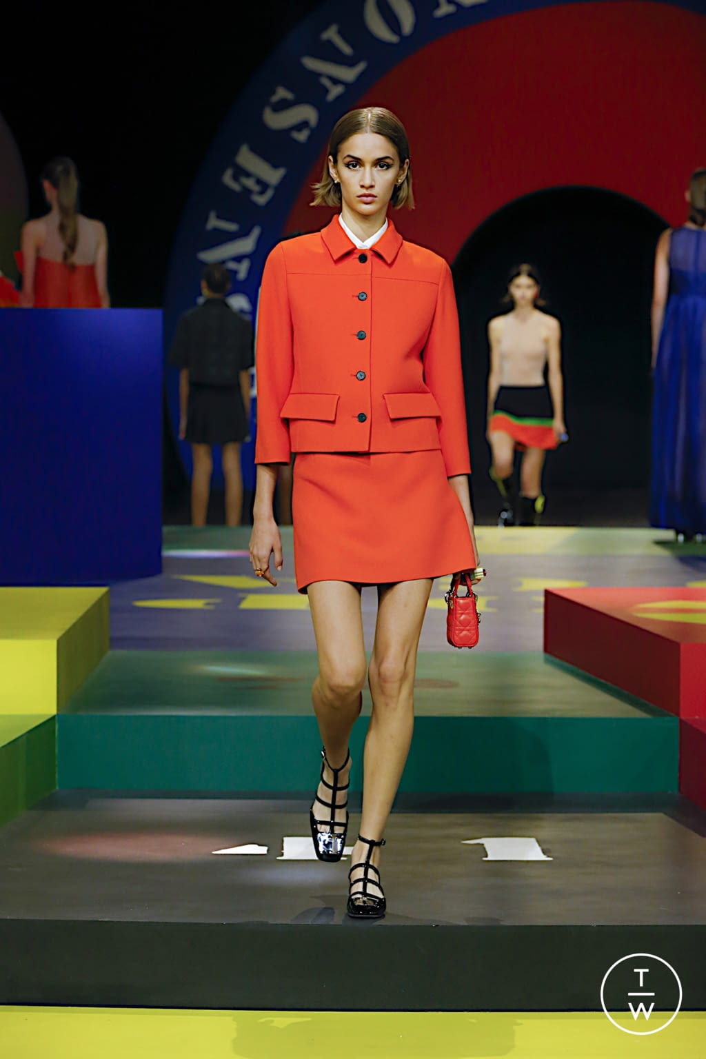 Fashion Week Paris Spring/Summer 2022 look 5 de la collection Christian Dior womenswear
