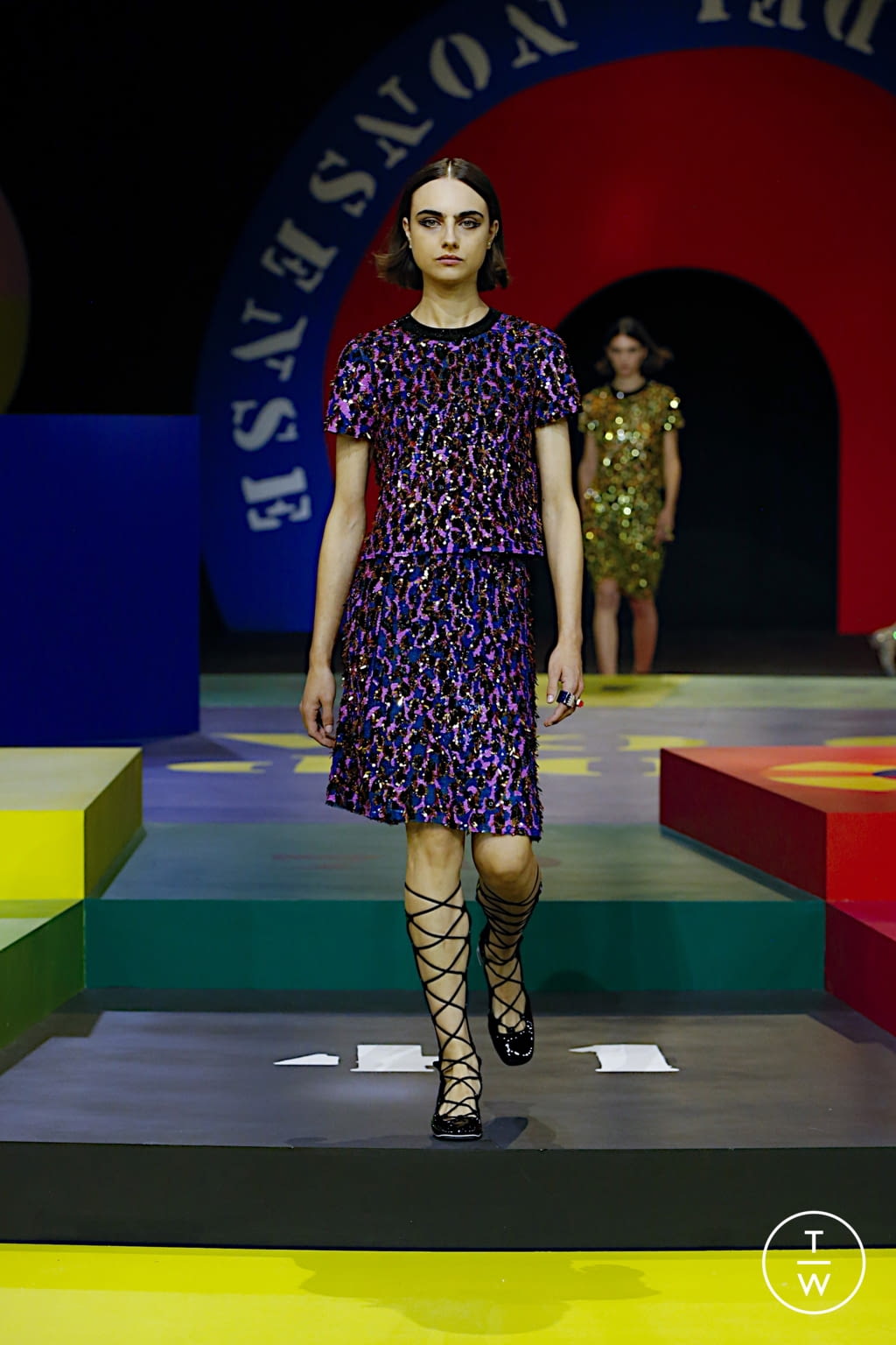 Fashion Week Paris Spring/Summer 2022 look 78 de la collection Christian Dior womenswear