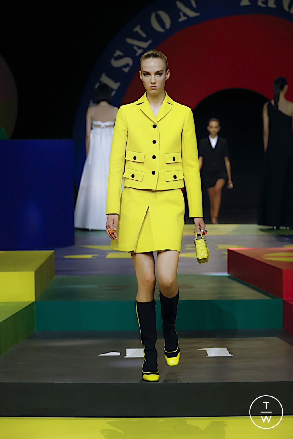 Fashion Week Paris Spring/Summer 2022 look 9 de la collection Christian Dior womenswear