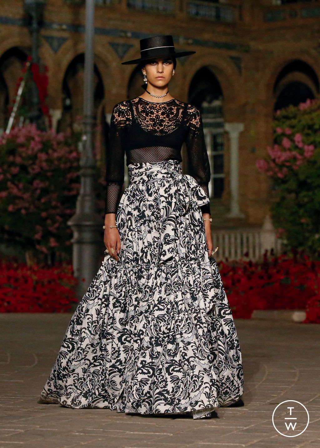 Fashion Week Paris Resort 2023 look 12 de la collection Christian Dior womenswear