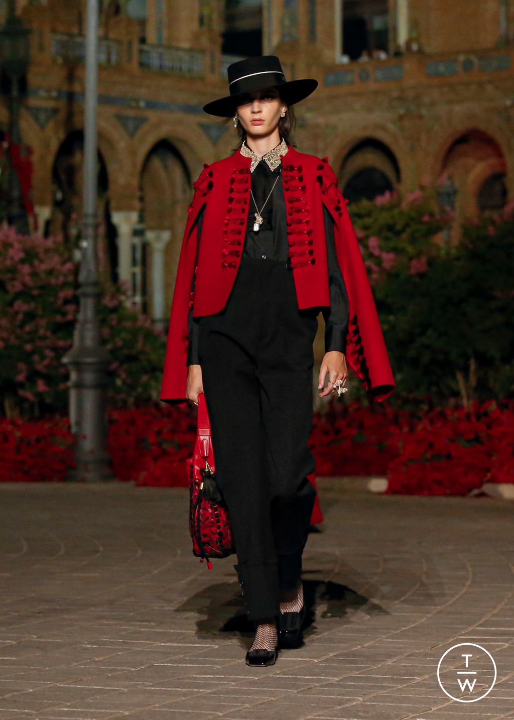 Fashion Week Paris Resort 2023 look 26 de la collection Christian Dior womenswear