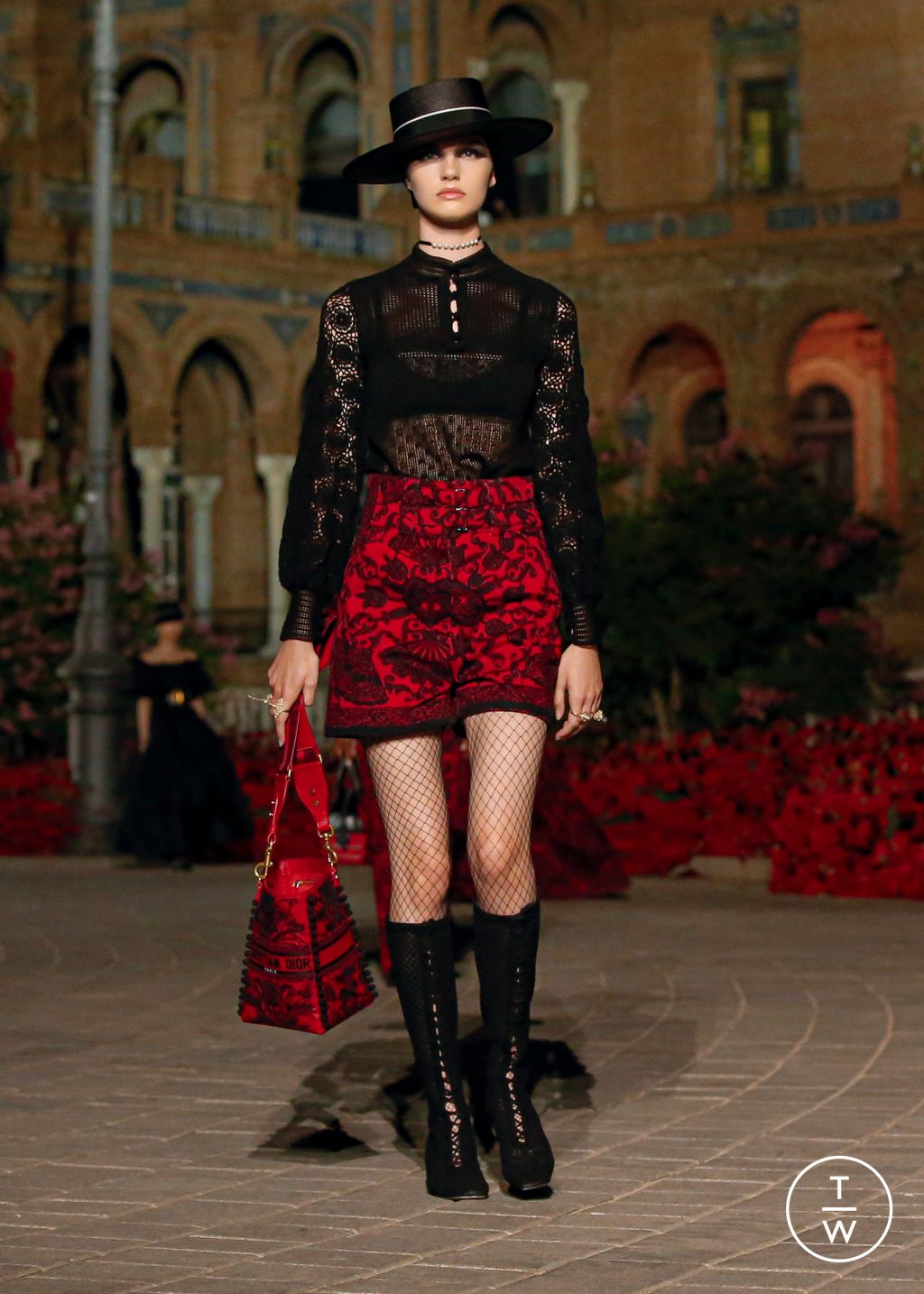 Fashion Week Paris Resort 2023 look 36 from the Christian Dior collection womenswear