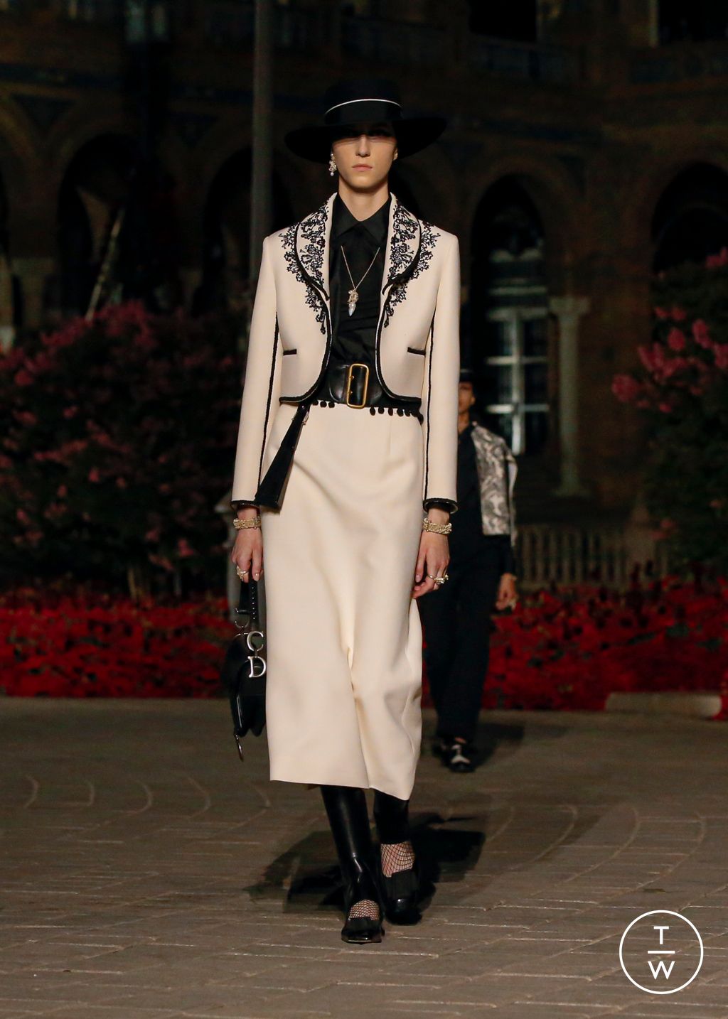 Fashion Week Paris Resort 2023 look 4 de la collection Christian Dior womenswear